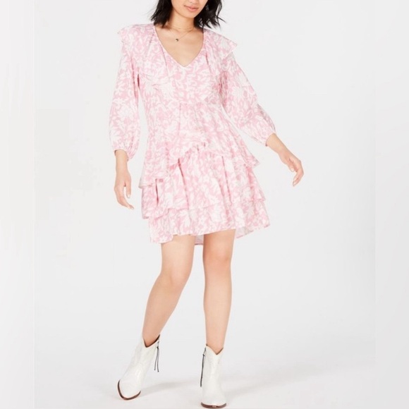 Free People Dresses & Skirts - Free People Rebecca Ruffle Floral Dress